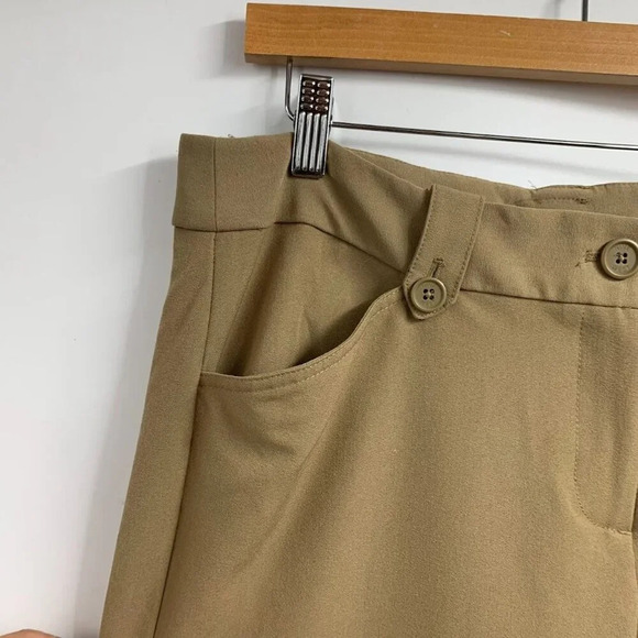 Nine West‎ Women's Mid Rise Stretch Petite Hem Work Trousers Size 12P NWT $79 - Picture 3 of 13